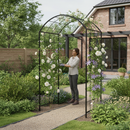 Dark Olive Green Premium Plain Box Section Arch 30x30mm with 2500mm Length and 500mm Rise for Versatile Applications