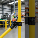 Dark Slate Gray Premium Single Swivel Socket Connection Key Clamp for 26.9mm Tubing - Versatile and Durable Design