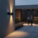 Dark Slate Gray Premium Architectural Conical Wall Lighting 12-24V DC with Durable Aluminium Housing and 300 lm Brightness, IP65 Rated