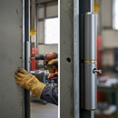 Dim Gray Premium Universal Hinge 100mm x 16mm with Durable Hot Rolled Steel Construction and Brass Washer for Heavy Loads