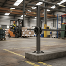 Dark Slate Gray Premium 120mm Diameter Ring with 16mm Square Bar for Heavy Duty Applications - High-Quality Professional Grade for Industrial and Commercial Applic...