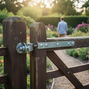 Dark Slate Gray Premium Adjustable Gate Hinge with Jointed Plates for Heavy Duty Applications - M16 with 300kg Weight Capacity
