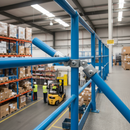 Dark Gray Premium Double Swivel Socket Connection Key Clamp for 42.4mm Tube with 85° Travel for Enhanced Flexibility