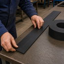Solid SBR Rubber Strip Roll – Heavy Duty Flexible Rubber Strip for Sealing, Gaskets, Packing, Vibration Damping & Industrial Applications