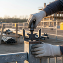 White Smoke Premium Weldable Cast Steel Badge 125mm x 130mm - Durable and Versatile for Various Applications