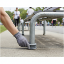 Gray Premium Grey Plastic End Cap for 42mm Diameter Tube with Suitable Wall Thickness of 2.6 - 4.0mm