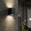 Dark Slate Gray Premium Architectural Conical Wall Lighting 12-24V DC Black with 300 lm Brightness and 50,000 Hour Lifespan
