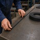 Solid SBR Rubber Strip Roll – Heavy Duty Flexible Rubber Strip for Sealing, Gaskets, Packing, Vibration Damping & Industrial Applications