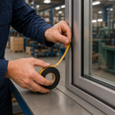 4mm Self-Adhesive EPDM Sponge Rubber Strip Roll – Waterproof Closed Cell Foam Seal for Doors, Windows & Industrial Applications