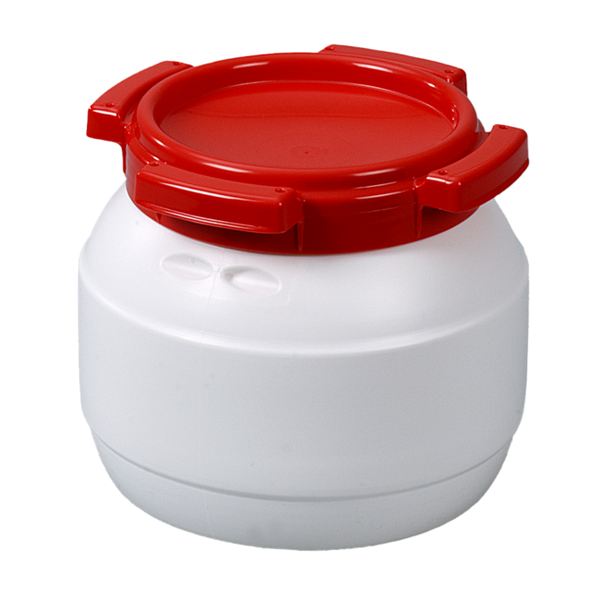 Light Gray UN Approved Screw Top Plastic Keg – 7000 Series, Heavy Duty Container