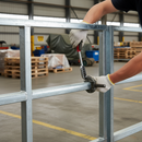 Slate Gray Premium Galvanised Steel Tube - 1500mm Length, 48.3mm Diameter, 3.2mm Wall Thickness for Heavy Duty Applications