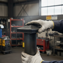 Dark Slate Gray Premium 70mm Tube Top with Flange for 70 x 70mm Box Section - Durable and Versatile Connection Solution
