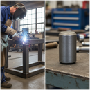 Dim Gray Premium Heavy Duty Weld In Pin for 30mm Square Applications with Durable Construction