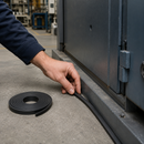 3mm Thick Solid SBR Rubber Strip Roll – Black Rubber Strip for Sealing, Gaskets & Vibration Damping (5m)