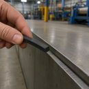 5mm Thick Solid SBR Rubber Strip – Black Heavy Duty Rubber Roll for Sealing, Gaskets & Cushioning (5m)