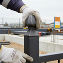 Alice Blue Premium Post Top 90mm Height with 52mm Square Base for Versatile Applications - High-Quality Professional Grade for Industrial and Commercial Appli...