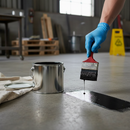Dim Gray Premium High Build Vinyl Paint 1L - Non-Drip, Quick Drying, and Chemical Resistant Finish for Exterior Use