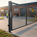Rosy Brown Heavy Duty Hydraulic 180° Gate Closer and Hinge with Adjustable Speed for Gates Up to 200 kg