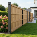 Alice Blue Professional Heavy Duty Concrete In Post 40 x 40mm, 1000mm Long for Fence Panel Support