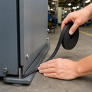3mm Thick Solid SBR Rubber Strip Roll – Black Rubber Strip for Sealing, Gaskets & Vibration Damping (5m)