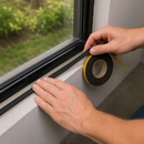 2mm Self-Adhesive EPDM Sponge Rubber Strip Roll – Waterproof Closed Cell Foam Seal for Doors, Windows, Weatherproofing, Cushioning & Vibration Damping