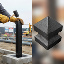 Alice Blue Premium Shaped Box Cap for 50mm Box Section - Flush Finish for Welding Applications