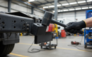 Dark Slate Gray Premium Rubber HGV Bumper for Light and Heavy Goods Vehicles with Impact-Resistant Design