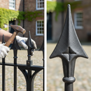 Gray Premium Railhead 152mm Height, 62mm Width, and 16mm Base for Heavy Duty Applications