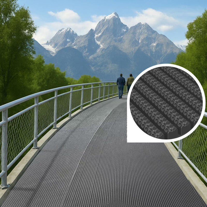 Dim Gray Heavy Duty Entrance Matting Endure High Foot Traffic Frontrunner XT Mat