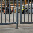 Slate Gray Premium Weld On Drop Bolt 400mm - Heavy Duty 16mm Diameter for Gate Profiles - High-Quality Professional Grade for Industrial and Commercial Applic...