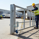 Light Gray Premium Medium Gate Jockey Wheel with 120kg Load Bearing Capacity for Heavy Duty Use