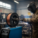 Black Premium Copper Coated Steel MIG Welding Wire 1.2mm 15kg Coil for Mild and Medium Tensile Steel Applications