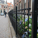 Dark Slate Gray Premium Double Scroll Panel 165mm x 1000mm with 12mm Square Bar for Enhanced Durability