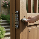 Dark Olive Green Premium Ornate Barrel Hinge 110mm x 20mm - Durable and Stylish Design - High-Quality Professional Grade for Industrial and Commercial Applications