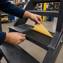 Dark Slate Gray 3mm Black Self-Adhesive Solid Rubber Sheet – Heavy Duty Peel & Stick Rubber Matting