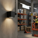 Dim Gray Premium Architectural Conical Wall Lighting 12-24V DC with Durable Aluminium Housing and Easy Installation