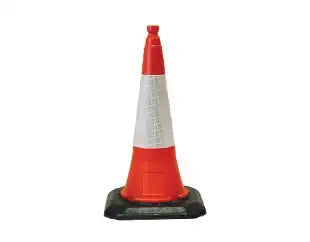 Firebrick 750mm 2 Part Red Traffic Cone - Pallet