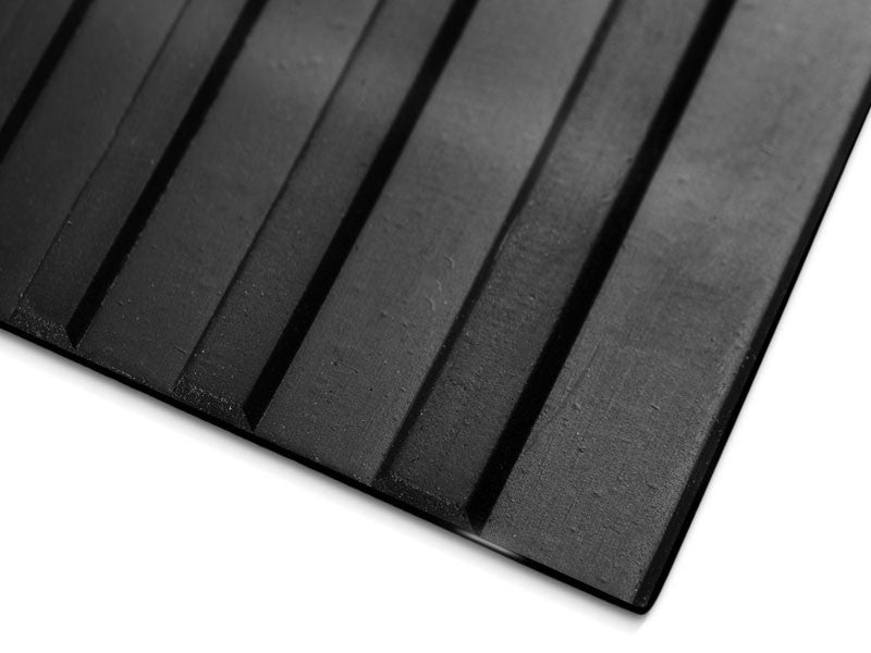 Outdoor Rubber Matting Broad Ribbed