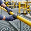 Light Slate Gray Premium GRP Handrail Tube with 50mm Diameter and 5000mm Length for Safe Railings
