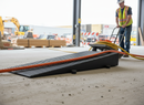 White Smoke Premium Heavy Duty Hose and Cable Ramp 1200mm x 400mm x 155mm for Safe Vehicle Traversal