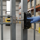 Dim Gray Premium Heavy Duty Gate Lock with Push Pad, 1000+ Combinations, Suitable for 40-60mm Metal Box Section Gates