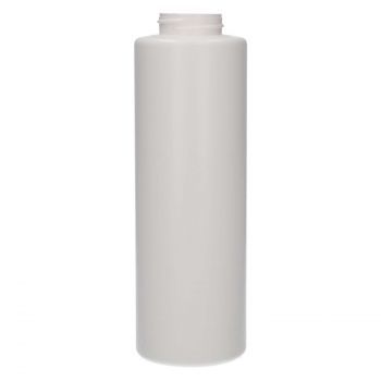 Gray HDPE Round Natural Sauce Bottle with Flip Top Cap – Refillable & Reusable