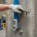 Dark Sea Green Premium Horizontal Base Side Support Wall Fixing for 48.3mm Tube - Durable and Reliable Wall Attachment