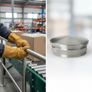 White Smoke Premium 304 Stainless Steel Radiused End Cap for 48.3mm x 2mm Tube - High-Performance and Durable Design