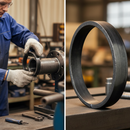 Dark Slate Gray Premium 115mm Diameter Ring with 20 x 6mm Plain Bar for Heavy Duty Applications - High-Quality Professional Grade for Industrial and Commercial App...
