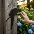 Dark Slate Gray Premium Parrot Silhouette 180mm x 225mm - Durable and Eye-Catching Design for Home or Garden Decor