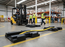 Dark Gray Premium Heavy Duty Hose and Cable Ramp for Modular Systems - 320 x 300 x 135 mm Dimensions