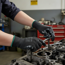 Black Premium Heavy Duty Nitrile Gloves - Durable, Black, High-Performance Protection for Various Applications