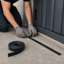 Solid SBR Rubber Strip Roll – Heavy Duty Flexible Rubber Strip for Sealing, Gaskets, Packing, Vibration Damping & Industrial Applications