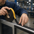 4mm Self-Adhesive EPDM Sponge Rubber Strip Roll – Waterproof Closed Cell Foam Seal for Doors, Windows & Industrial Applications
